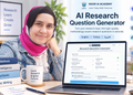 AI Research Question Generator by Noor AI Academy for students and researchers